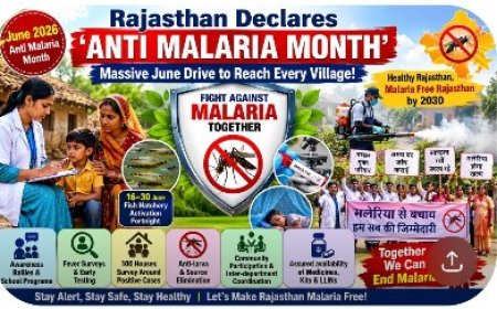 मच्छरों पर ‘महायुद्ध’ की तैयारी! जून में घर-घर पहुंचेगी एंटी मलेरिया मुहिम, बुखार मिला तो तुरंत होगी जांच