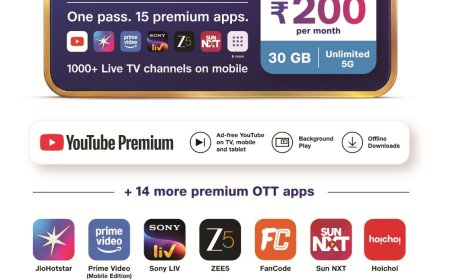 सिर्फ एक पैक में 15 OTT, 1000+ लाइव टीवी चैनल और 30GB डेटा; यूजर्स बोले—अब अलग-अलग सब्सक्रिप्शन का झंझट खत्म सबकुछ एक ही रिचार्ज में