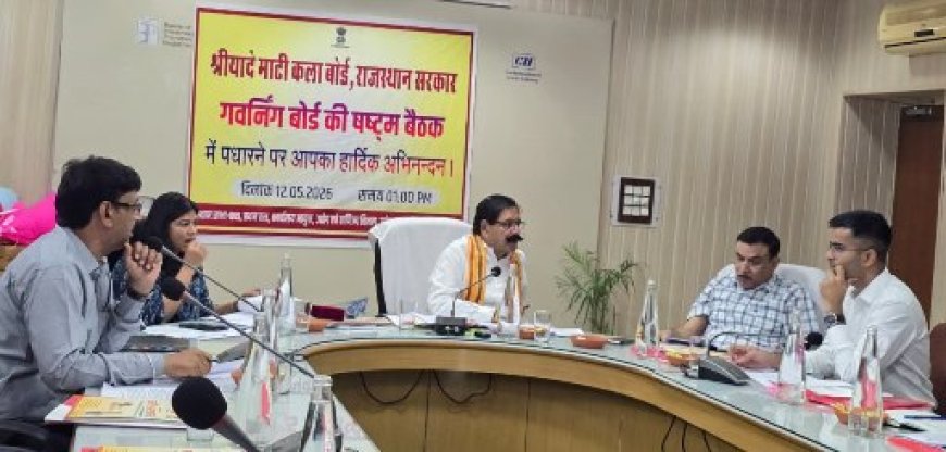 माटी कला को वैश्विक पहचान दिलाने की दिशा में बड़ा कदम