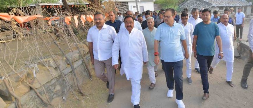 जालोर दौरे पर मुख्यमंत्री भजनलाल शर्मा का ग्रामीणों से आत्मीय संवाद, विकास कार्यों को लेकर दिए त्वरित निर्देश