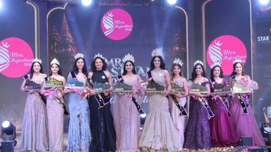 “1700 Women, One Crown & A Secret That Stole The Show!” Uma Meena and Shweta Kansana Emerge as the Biggest Winners of Mrs Rajasthan 2026 Grand Finale
