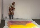 Pramod Arya’s Mesmerizing Art Captivates Visitors at Rajasthan International Centre