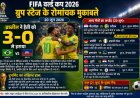 FIFA World Cup 2026: Brazil का धमाका, Matheus Cunha बने हीरो; Group Stage में बढ़ा रोमांच, Germany और Netherlands पर टिकी दुनिया की नजर