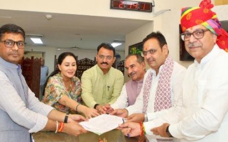 Alka Singh और Satish Poonia ने भरा नामांकन