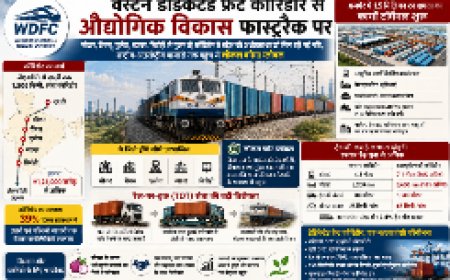 Western Dedicated Freight Corridor से बदलेगी राजस्थान की तकदीर: Sikar से Sirohi तक Industrial Revolution की दस्तक, Local Products बनेंगे Global Brand