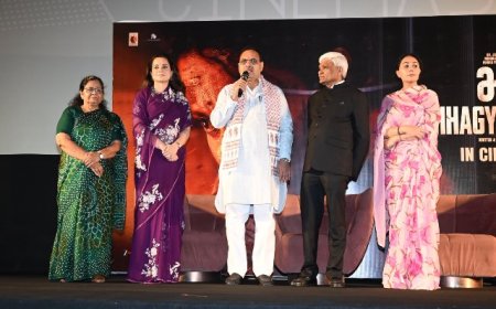 जयपुर में ‘Bharat Bhagya Vidhata’ का भावुक पल: Kangana Ranaut ने CM Bhajanlal Sharma और Deputy CM Diya Kumari का जताया आभार
