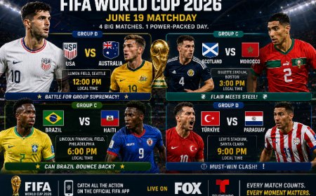 FIFA World Cup 2026: USA's Knockout Dream on the Line Today as Four Blockbuster Clashes Set to Light Up the Group Stage