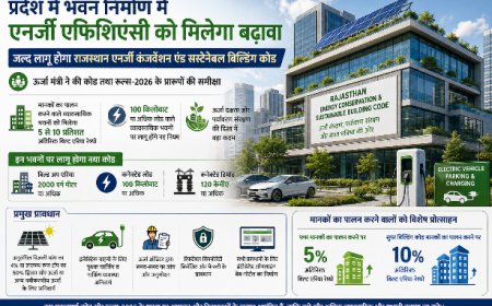 अब बिजली बचाने वाले भवनों को मिलेगा बड़ा इनाम! जानें राजस्थान में लागू होने जा रहे नए नियम की पूरी डिटेल