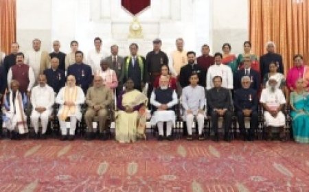 राष्ट्रपति भवन में चमके सितारे: रोहित शर्मा, अलका याग्निक और माधवन को मिला पद्म सम्मान, PM मोदी ने भी की तारीफ