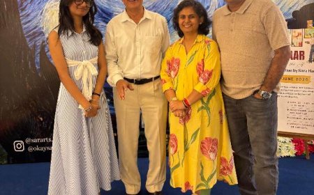 Sara Harsh's Artworks Continue to Captivate Visitors on Day Two of Chitrahar Exhibition