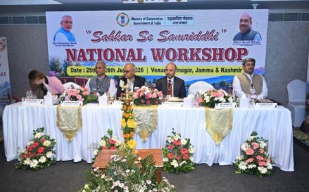 श्रीनगर में बड़ा सहकारिता सम्मेलन! 'सहकार से समृद्धि' के विजन को जमीन पर उतारने की तैयारी, PACS से लेकर डिजिटल बैंकिंग तक बड़े फैसले