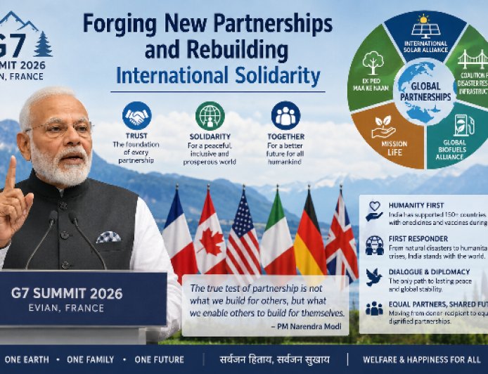 G7 Summit 2026 में PM Modi का बड़ा संदेश: ‘दुनिया को Resources नहीं, Trust की सबसे ज्यादा जरूरत’