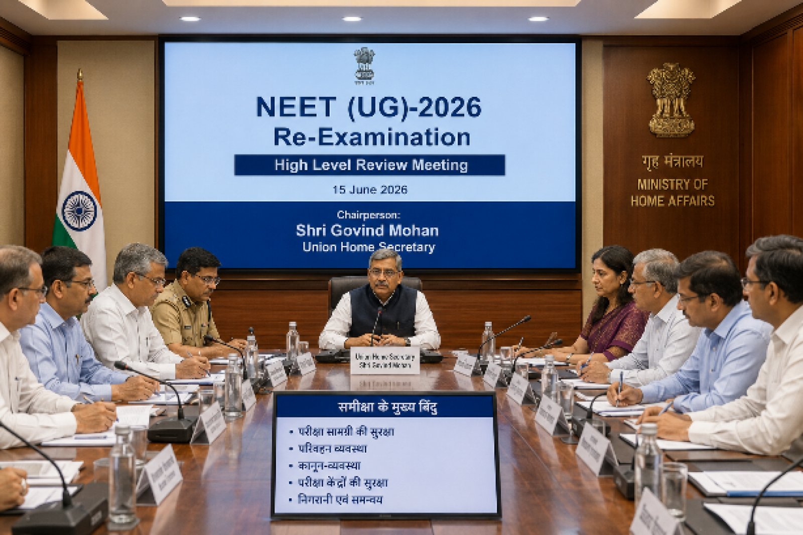 NEET UG Re-Examination 2026: 2.09 लाख अभ्यर्थियों के लिए हाई अलर्ट, Rajasthan में सुरक्षा का अभेद्य घेरा