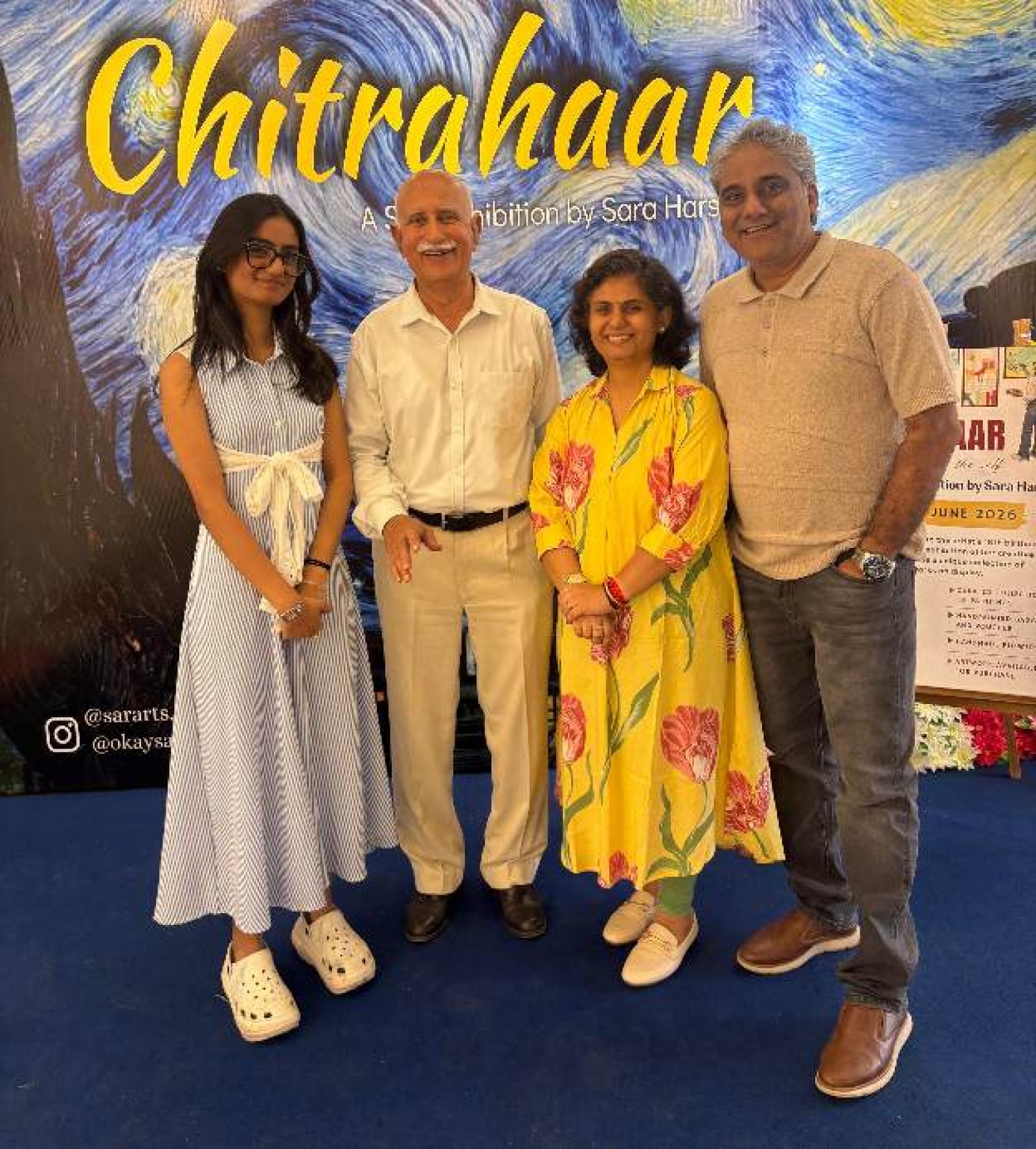 Sara Harsh's Artworks Continue to Captivate Visitors on Day Two of Chitrahar Exhibition