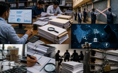 जयपुर में जीएसटी घोटाले का पर्दाफाश: 60 में से 32 फर्में निकलीं फर्जी, 15.73 करोड़ की टैक्स चोरी पकड़ी