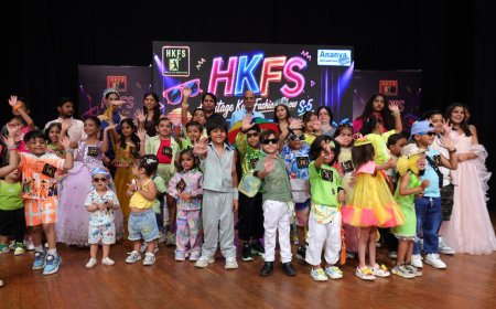 जयपुर के रैंप पर मासूमियत का जादू: 40 नन्हे सितारों ने फैशन के साथ दिया पर्यावरण बचाने का बड़ा संदेश, देखते रह गए दर्शक!