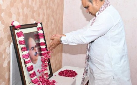 डॉ. श्यामा प्रसाद मुखर्जी की जयंती पर CM भजनलाल का बड़ा तोहफा: प्रदेश के 4 पार्क्स का बदलेगा नाम, स्मारक बनाकर दी जाएगी श्रद्धांजलि