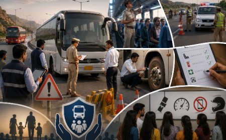 राजस्थान की सड़कों पर अब सख्ती! लग्जरी और स्लीपर बसों पर प्रशासन की पैनी नजर, एक महीने तक चलेगा बड़ा अभियान