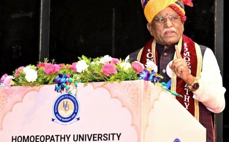 नालंदा की आग से लेकर होम्योपैथी तक: राज्यपाल ने सुनाई भारत की वो कहानी, जिसने पूरे सभागार को कर दिया भावुक