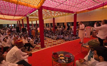 रायसर को मिला 4.49 करोड़ का नया स्कूल भवन! खाद्य मंत्री गोदारा ने किया लोकार्पण, स्वास्थ्य केंद्र का भी रखी नींव