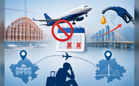 जयपुर से सूरत जाने वालों के लिए बुरी खबर! ATF की महंगाई पड़ी भारी, IndiGo ने हफ्ते में इन दो दिन ठप की उड़ान