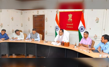 CM Bhajanlal Sharma का बड़ा संदेश: Urban Development से Rural Growth तक Action Mode में सरकार, भ्रष्ट अधिकारियों पर Zero Tolerance