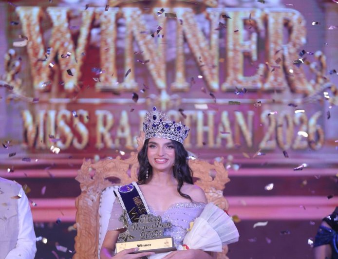 श्रीजा बनीं Miss Rajasthan 2026, 6500 प्रतिभागियों को पीछे छोड़ रचा इतिहास