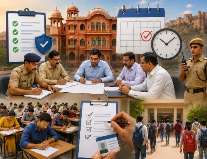 4.15 लाख अभ्यर्थियों की होगी परीक्षा, Jaipur में 1200+ Centres पर Senior Teacher Exam को लेकर हाई अलर्ट