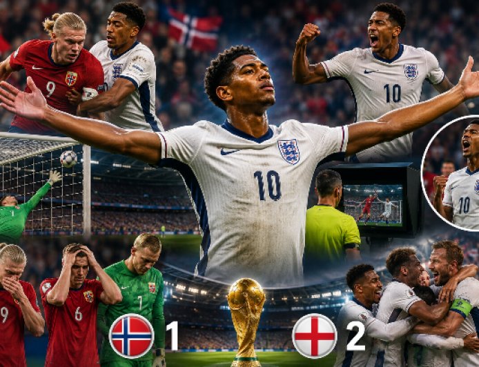 VAR ड्रामा, Extra Time और Bellingham का Double Strike... England ने Norway का सपना तोड़ रचा Semifinal का रास्ता