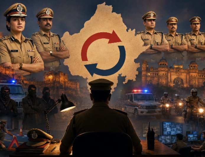CM Meeting के 24 घंटे में बड़ा Action: Rajasthan Police में 18 IPS अफसरों का मेगा फेरबदल, कई बड़े जिलों की कमान बदली