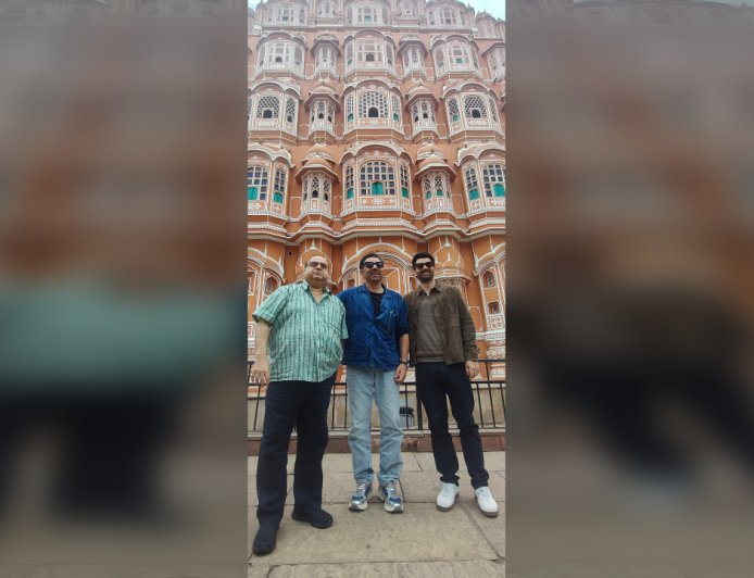 After 30 Years, This Superhit Duo Reunites: Sunny Deol's 'Batwara 1947' Promotion Takes Over Jaipur's Rambagh Palace and Hawa Mahal