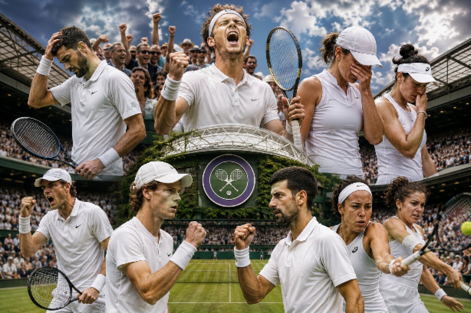 Wimbledon 2026:  ब्रिटिश वाइल्ड कार्ड ने रचा इतिहास, स्वियाटेक-कीज बाहर, अब होगी सिनर-जोकोविच की महाजंग