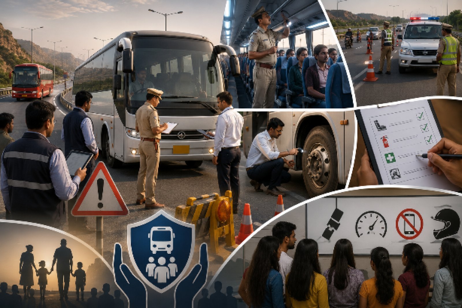 राजस्थान की सड़कों पर अब सख्ती! लग्जरी और स्लीपर बसों पर प्रशासन की पैनी नजर, एक महीने तक चलेगा बड़ा अभियान