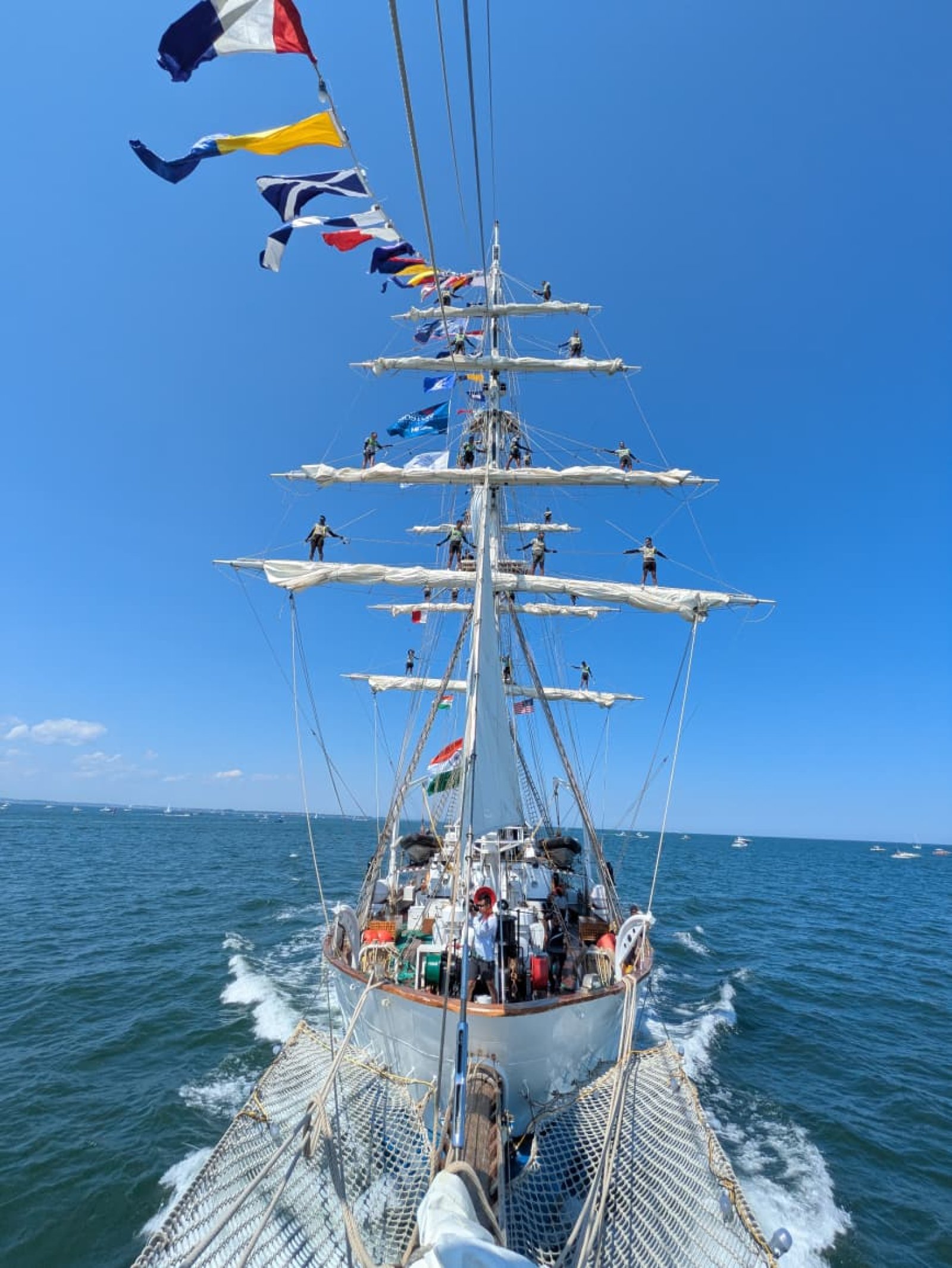 Boston में लहराया तिरंगा: INS Sudarshini की Grand Parade of Sails में भव्य एंट्री, दुनिया ने देखा भारत का समुद्री दम