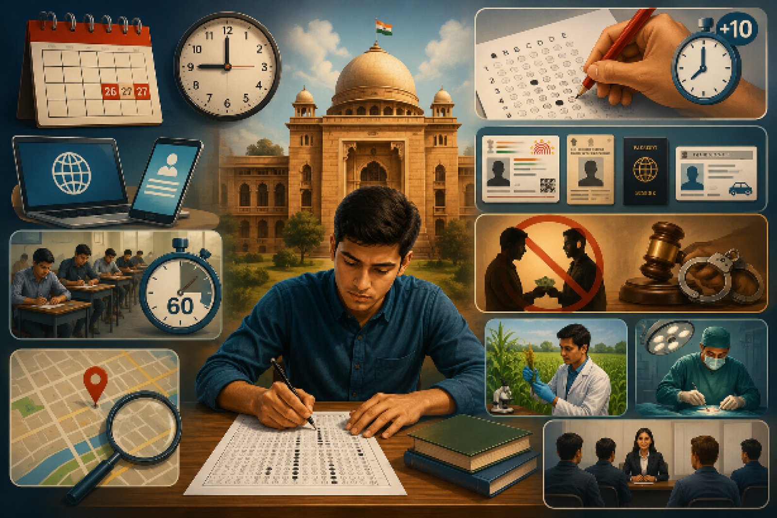 RPSC Exam Alert: 23 जुलाई से Download होंगे Admit Card, 26-27 जुलाई को Jaipur में होगी बड़ी Exam; एक गलती पड़ सकती है भारी