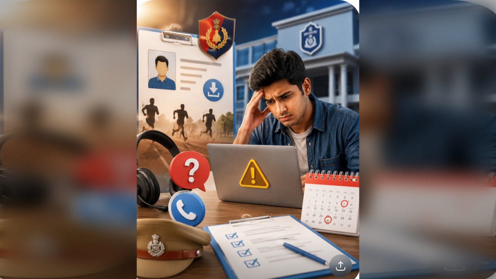 SI Recruitment 2025: E-Admit Card डाउनलोड नहीं हो रहा? घबराएं नहीं, Rajasthan Police ने जारी किए Helpline Numbers और Email
