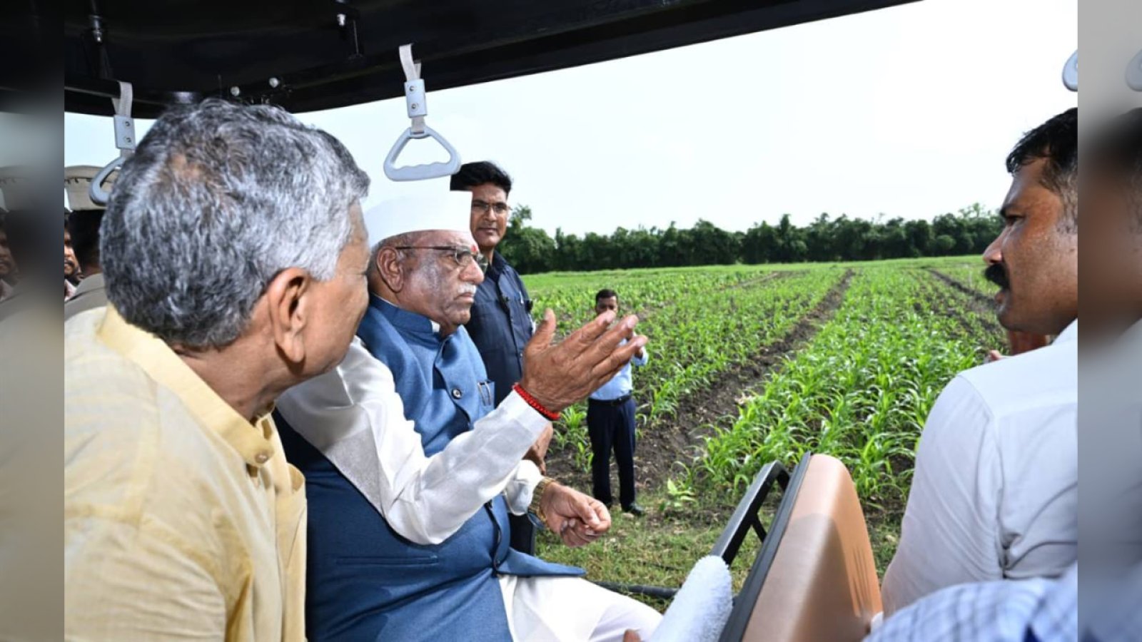 Organic Farming का नया मंत्र! कम जमीन में ज्यादा पैदावार का Formula, Governor Bagde ने किसानों को दिए Future Farming के बड़े Tips