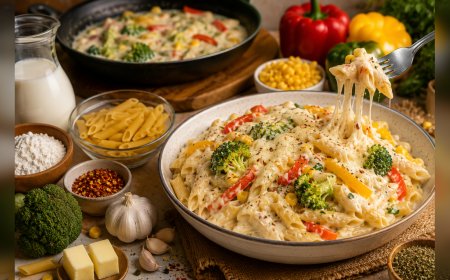 बाजार जैसा Creamy White Sauce Pasta अब घर पर! होम किचन शेफ अर्चना बैराठी की जुबानी;  इस आसान Recipe से हर कोई पूछेगा- आखिर बनाया कैसे?