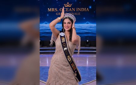 जयपुर की बेटी अदिति चौधरी बनीं Mrs Ocean India, अब 20 देशों के बीच फहराएंगी तिरंगा