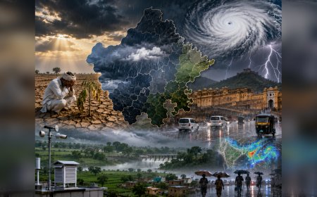 राजस्थान में मानसून की बेरुखी: कई जिले सूखे की कगार पर, फिर भी 7 अगस्त से बदलेगा मौसम का मिजाज, जानें अपने जिले का हाल