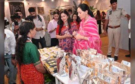 जयपुर में सजा महिला उद्यमियों का अनोखा संसार! 60 से ज्यादा ब्रांड्स ने दिखाया हुनर, डिप्टी सीएम दीया कुमारी भी हुईं मुरीद