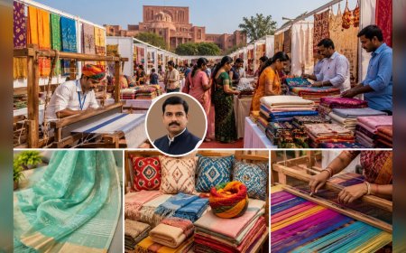 जयपुर में सजेगा हथकरघा का रंगीन बाजार! 60 स्टॉल्स पर बुनकरों का हुनर देख रह जाएंगे दंग, राज्यवर्धन राठौड़ करेंगे शुभारंभ