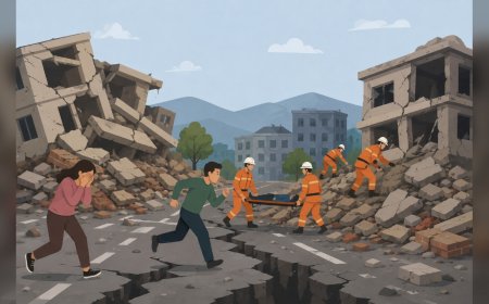 Colombia में 7.4 Earthquake से तबाही! 132 मौतें, 570 घायल; मलबे में जिंदगी की तलाश