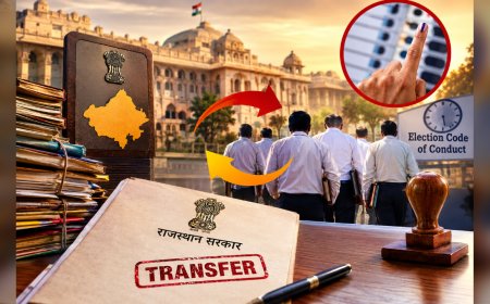 राजस्थान में बड़ा प्रशासनिक भूचाल! चुनाव से पहले 183 RAS अफसरों की एक झटके में अदला-बदली