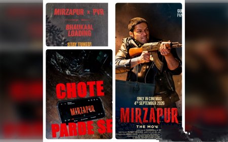 'मिर्जापुर द मूवी' का धमाकेदार ट्रेलर आउट: मुन्ना भैया की जबरदस्त वापसी, गद्दी के लिए एक बार फिर छिड़ेगी खूनी जंग