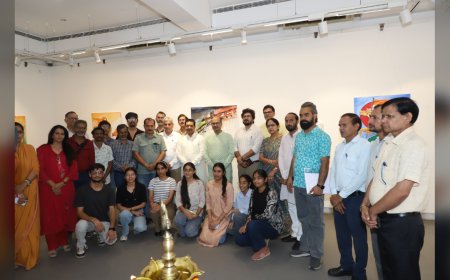जवाहर कला केंद्र में दिखा देशभक्ति का अनोखा संगम: पेंटिंग्स, तिरंगा कंसर्ट और विभाजन विभीषिका फिल्मों ने जीता दिलों