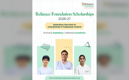 रिलायंस फाउंडेशन का बड़ा ऐलान: उच्च शिक्षा के लिए 5,100 छात्रों को मिलेगी करोड़ों की स्कॉलरशिप, PG छात्रों को मिलेंगे पूरे 6 लाख रुपये