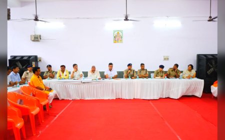 15 सितंबर को शाम 4 बजे रवाना होगी गणेशजी की शोभायात्रा: जिला कलक्टर ने संयुक्त नियंत्रण कक्ष सहित सभी विभागों को दिए सख्त निर्देश
