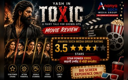 यश का जलवा बरकरार, कहानी ने किया थोड़ा निराश: ‘Toxic’ को Ananya Soch Media Group की 3.5 स्टार रेटिंग