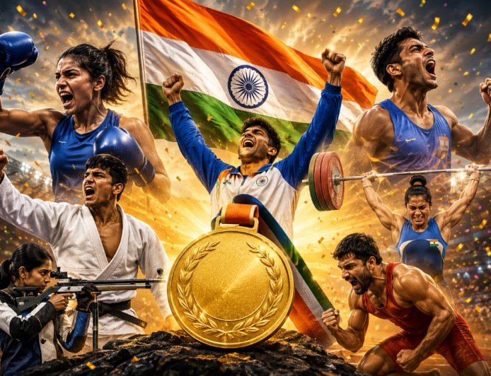 Gold की बरसात! एक दिन में चमका Team India, Commonwealth Games 2026 में 68 Medals के साथ रचा नया इतिहास